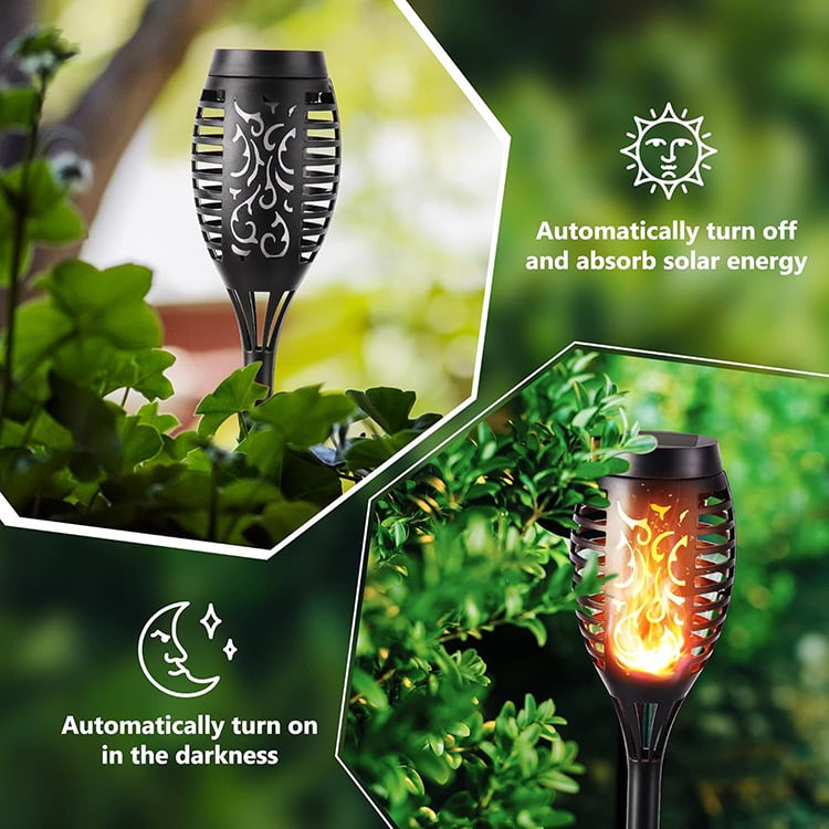 GlowGarden™ - Create a Cozy Retreat with Solar Flame Light!