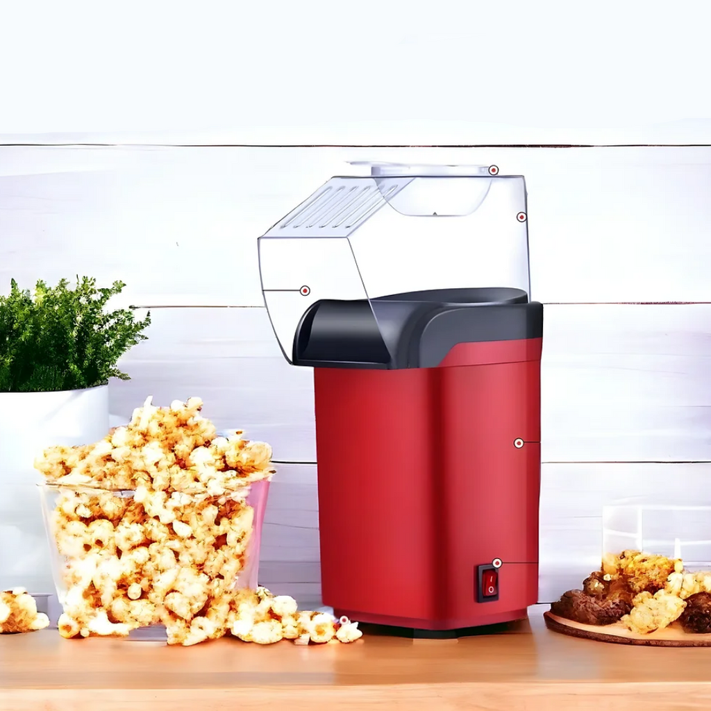 PopcornPro™ - Enjoy Oil-Free Popcorn in Just Minutes!