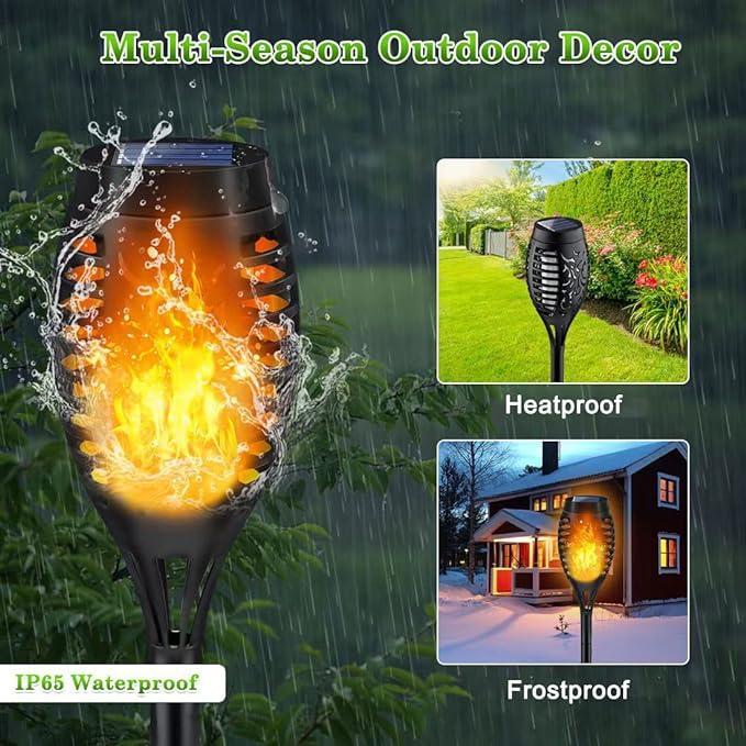 GardenGlow™ - Transform Your Garden in Minutes with Cozy Solar Flames!