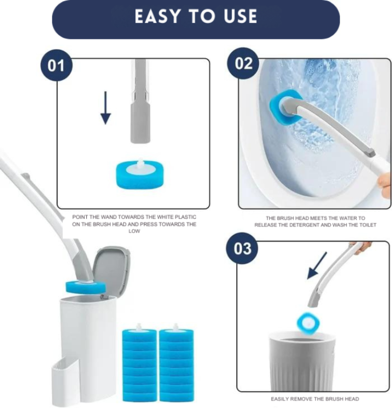 CleanEase™ — Achieve Spotless Toilets Effortlessly Every Time