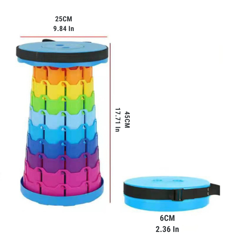 Folding Stool™ — Enjoy Instant Comfort Anywhere, Anytime