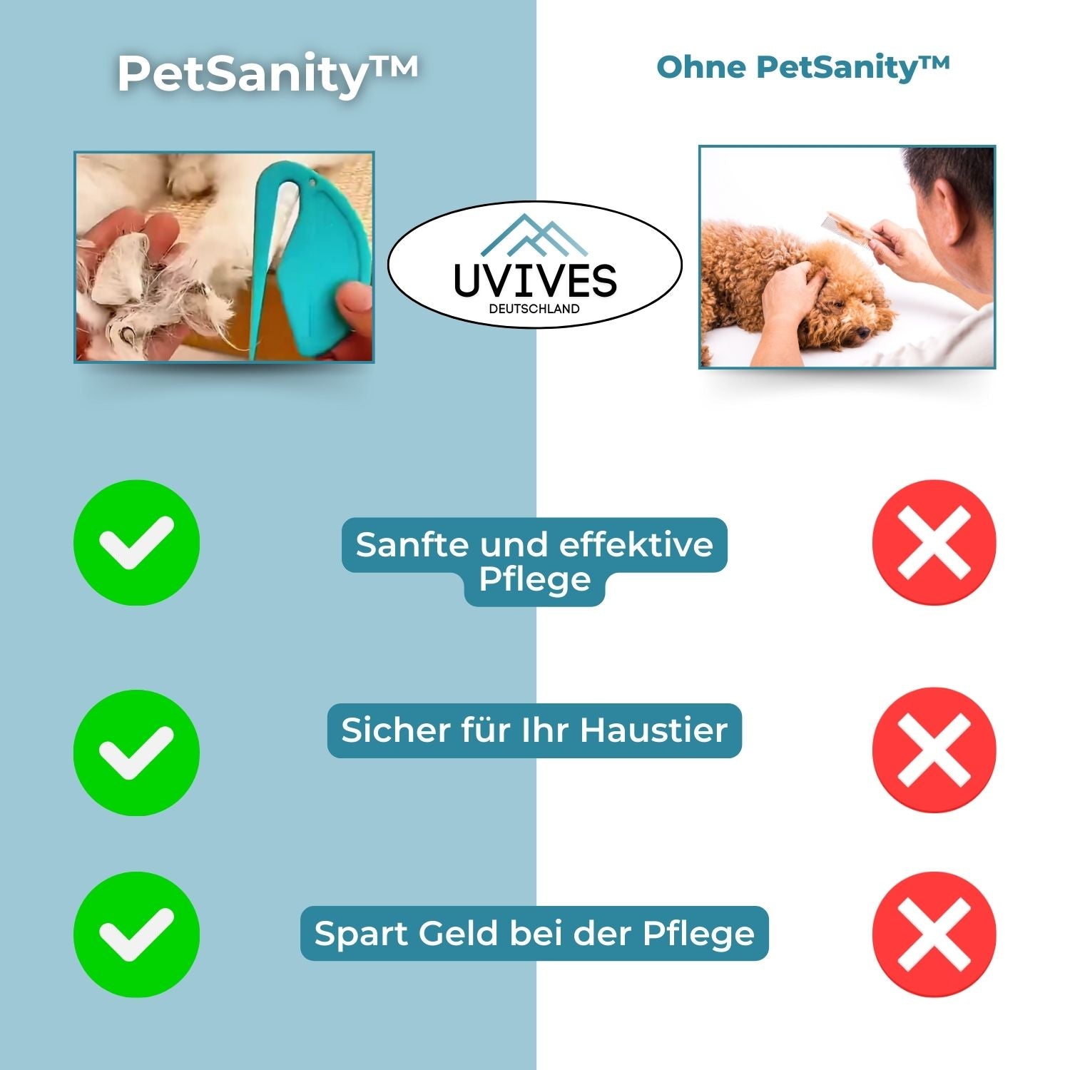 PetSanity™ — Enjoy Tangle-Free Grooming in Just Minutes!