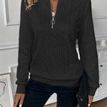Kimberly - Sweater with Zipper