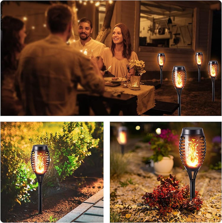 GardenGlow™ - Transform Your Garden in Minutes with Cozy Solar Flames!