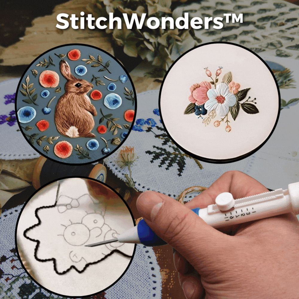 StitchWonders™ - Transform Fabrics Instantly with 50% OFF!