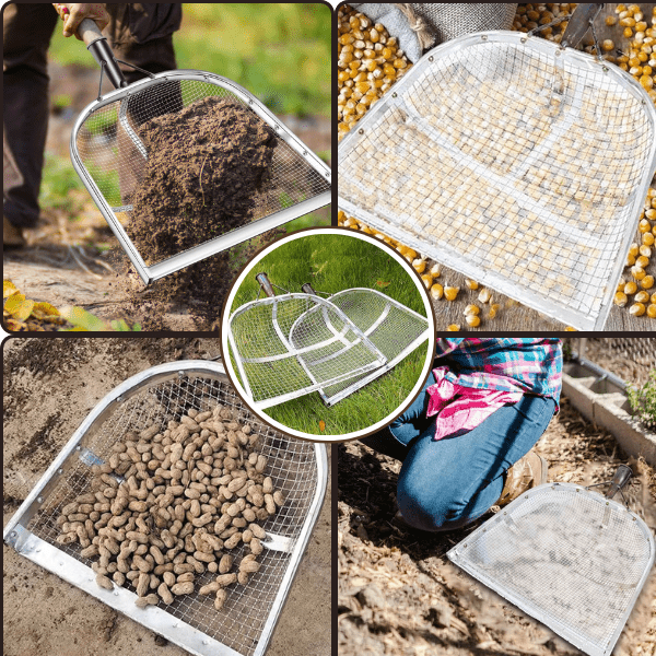 SoilSift™ - Effortlessly Sift Soil in One Smooth Motion!