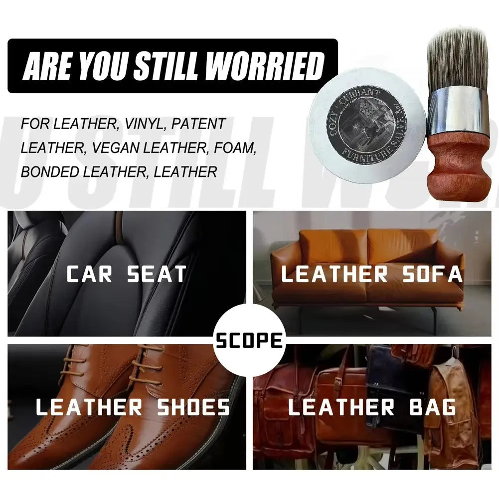 RestoreBrush™ - Revive Leather & Wood in Just One Application!