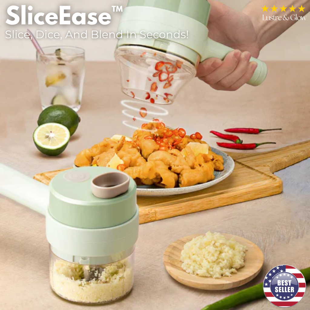 SliceEase™ - Transform Your Meal Prep in Just Seconds!