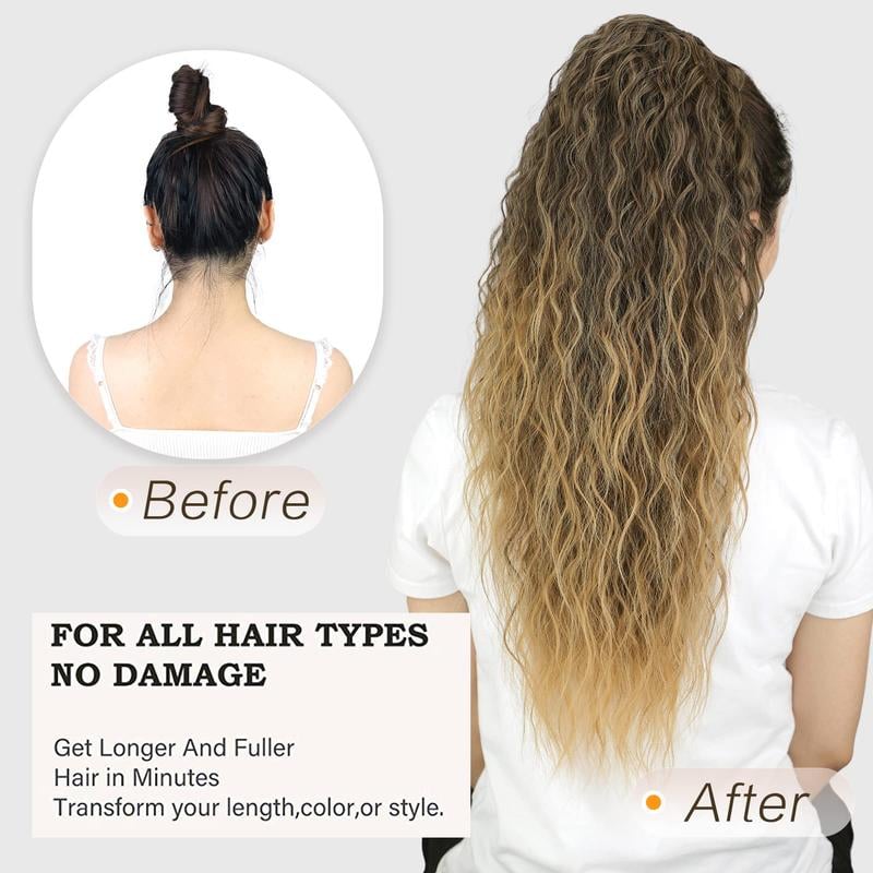 SilkiPony™ - Transform Your Look in Seconds with Effortless Elegance!