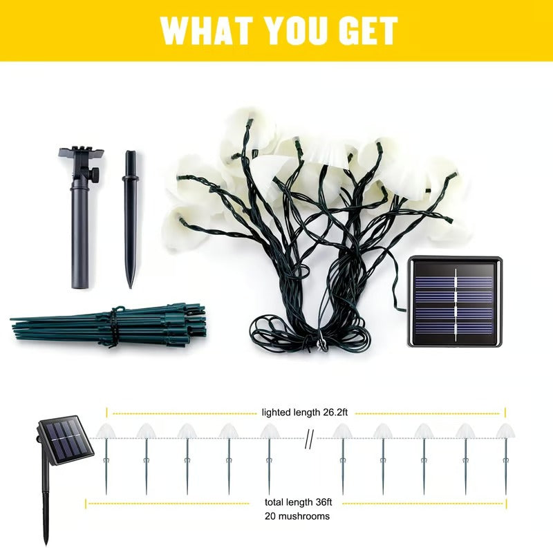 GardenGlow™ - Transform Your Evenings with 20 Hours of Magic