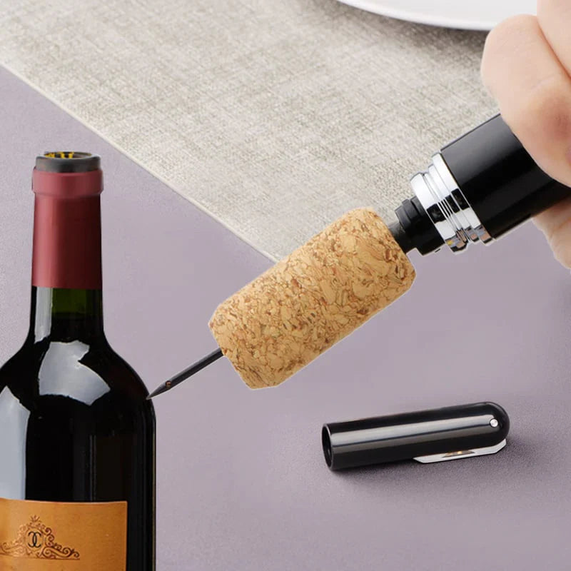 AirEase™ — Effortlessly Uncork Wine in Seconds with Joy