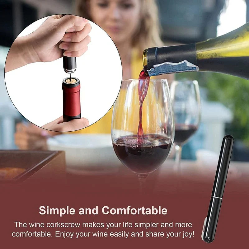 AirEase™ — Effortlessly Uncork Wine in Seconds with Joy
