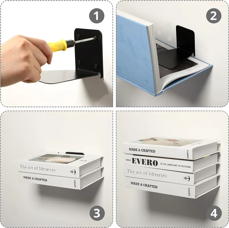 InvisibleShelf™ — Create a Magical Floating Display for Your Books