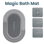 Magic Bath Mat™ - Step into Dry Comfort Instantly!