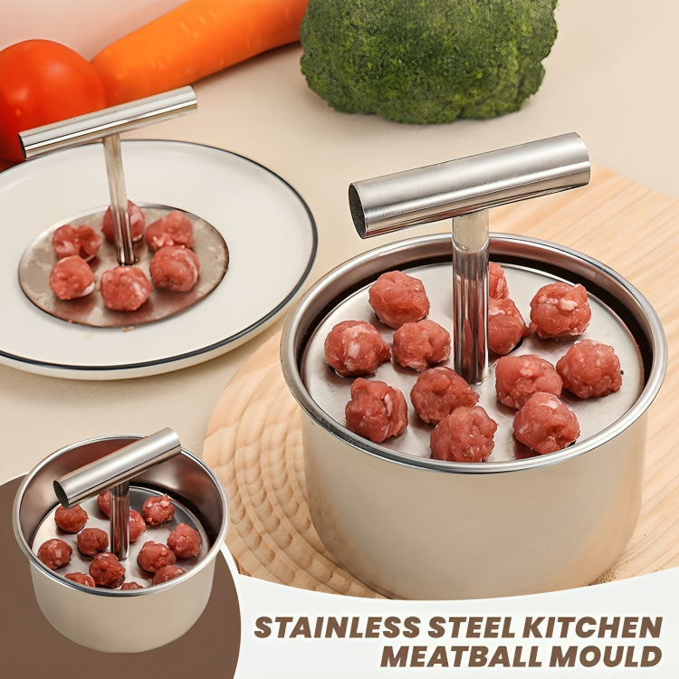 MeatPress™ - Effortlessly Shape Perfect Meatballs Every Time!