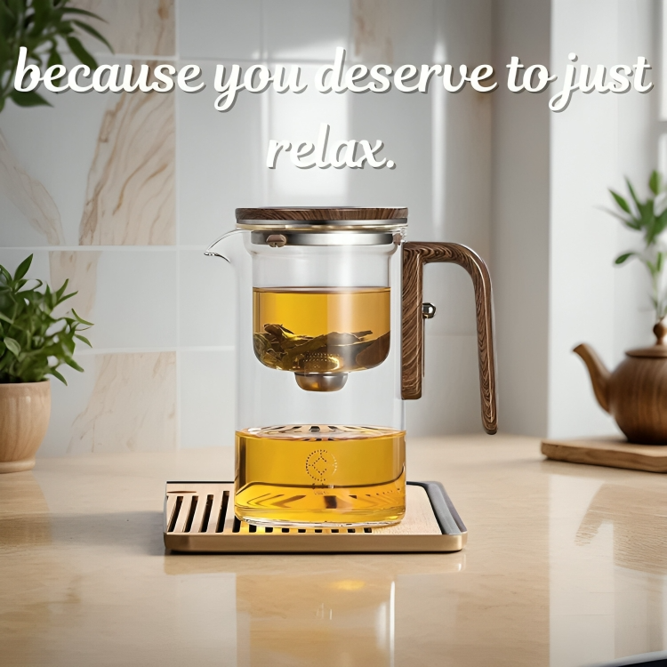 ClariTea™ - Brew Perfect Tea Effortlessly in Just One Press!
