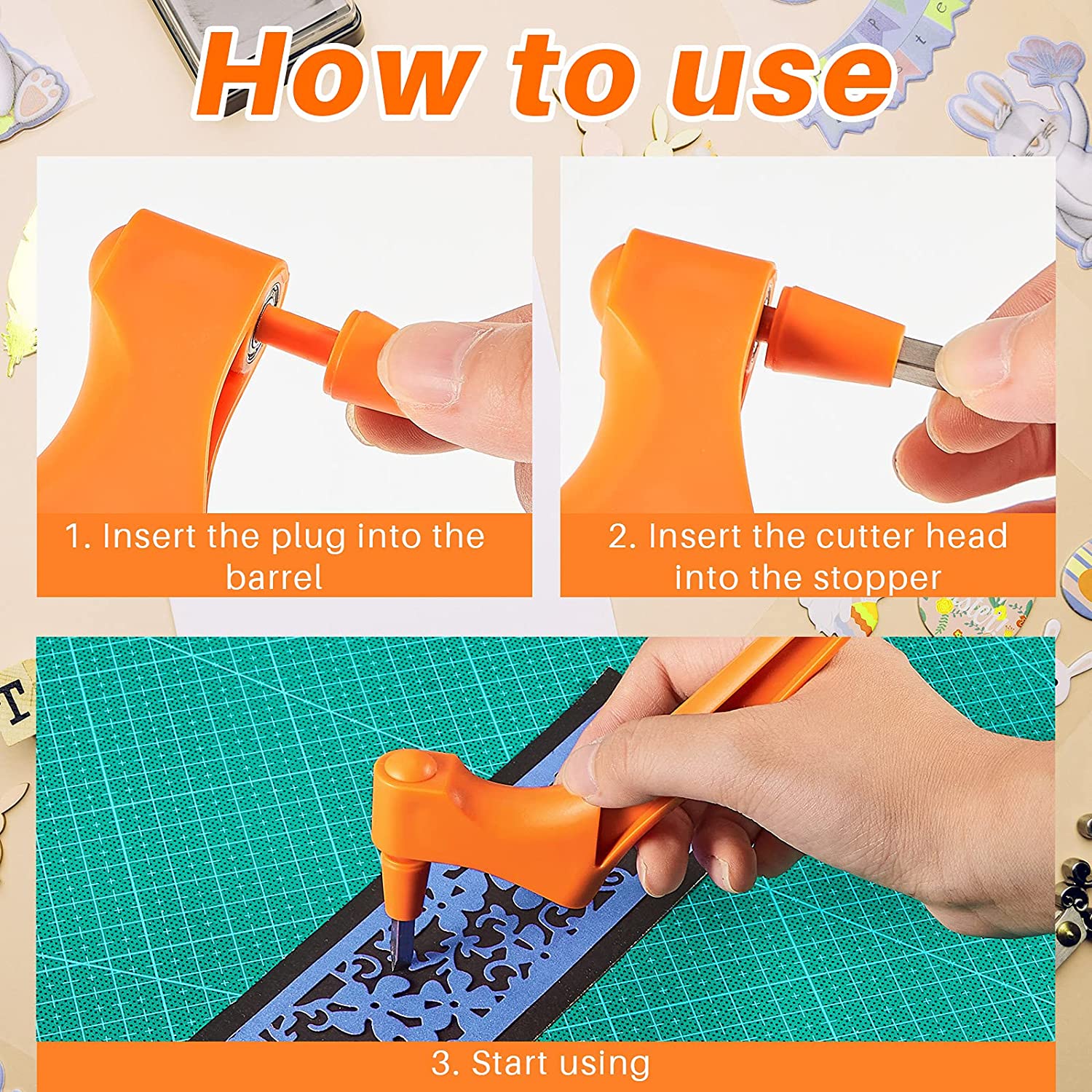 BladeCraft™ — Achieve Perfect Cuts Effortlessly Every Time!