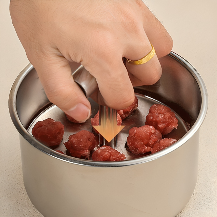 MeatPress™ - Effortlessly Shape Perfect Meatballs Every Time!