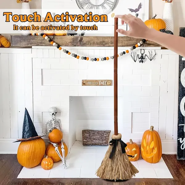 EnchantedBroom™ - Transform Your Home into a Spooky Show in Seconds!