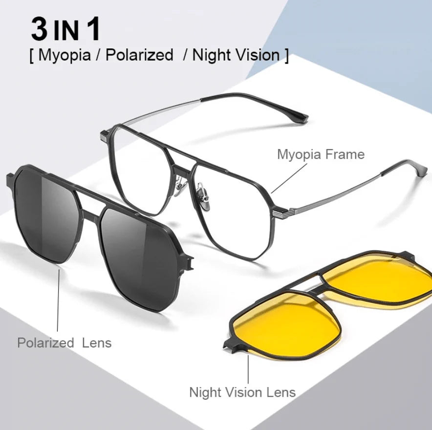 VisionFlex™ - Switch Between 3 Lens Modes for Every Moment!