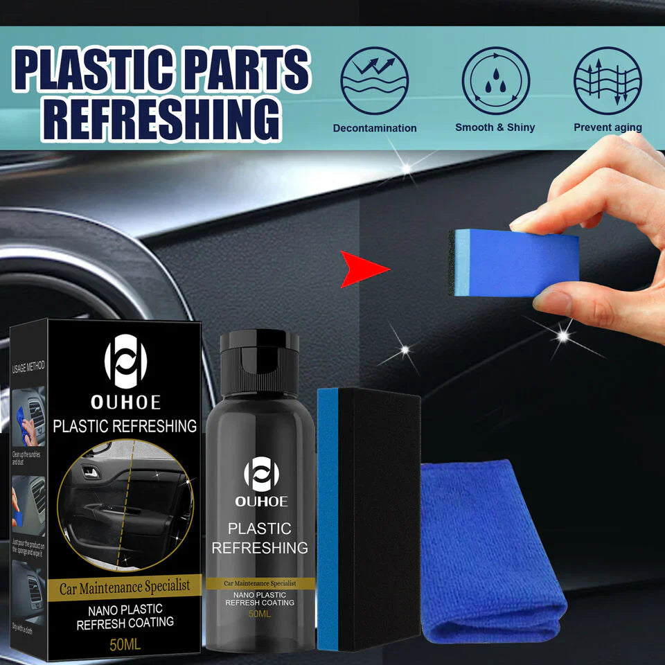 Drew™ — Restore Your Plastics to Like-New Shine in Seconds